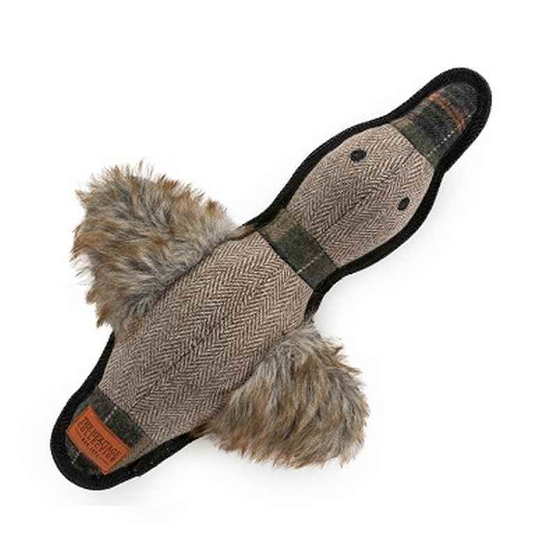 Heritage Tweed Duck Dog Toy