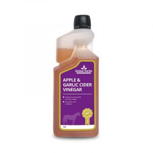 Global Herbs Apple & Garlic Cider Vinegar 1L