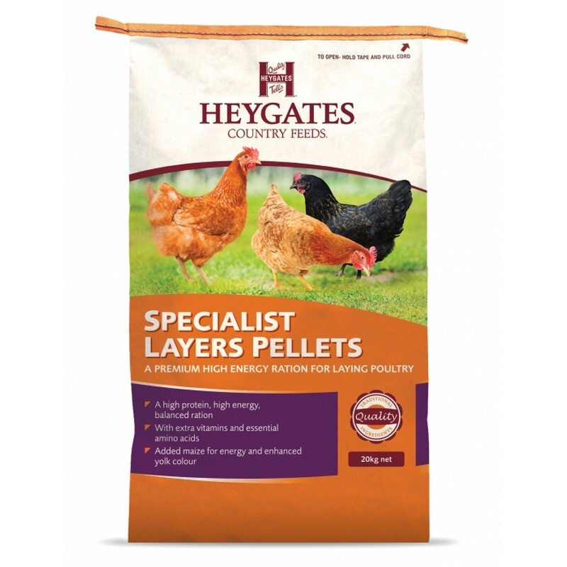 Heygates Specialist Layers Pellets 20kg