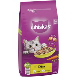 Whiskas Dry 1+ Adult Lamb 1.9kg